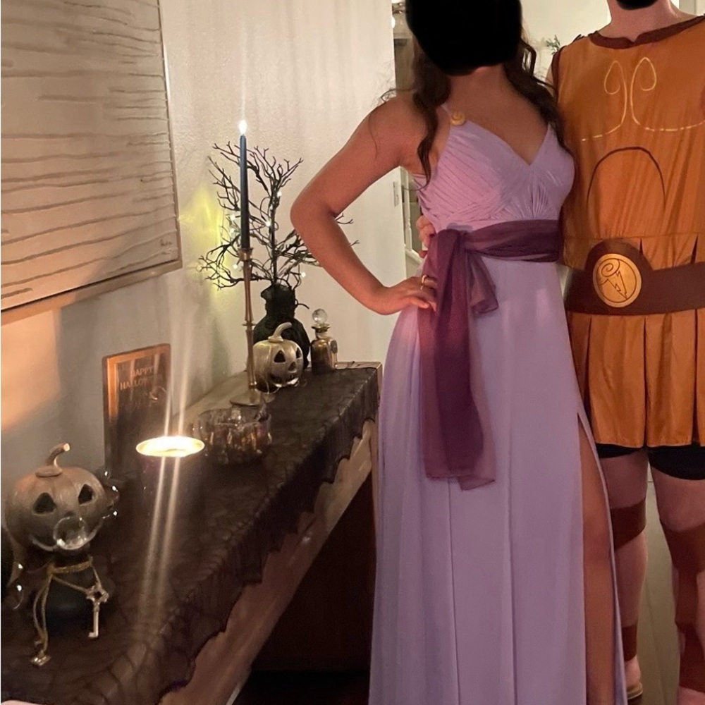 Megara costume (Hercules) with ponytail extension